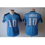 nike women nfl jerseys tennessee titans #10 jake locker lt.blue[nike limited]