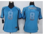 nike women nfl jerseys tennessee titans #8 mariota blue[Elite drift fashion][mariota]