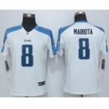 nike women nfl jerseys tennessee titans #8 mariota white[nike Limited]][mariota]