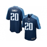 Youth Nike Tennessee Titans #20 Bishop Sankey Navy Blue Jerseys