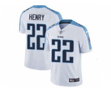 Youth Nike Tennessee Titans #22 Derrick Henry Vapor Untouchable Limited White NFL Jersey