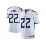 Youth Nike Tennessee Titans #22 Derrick Henry White Stitched NFL Vapor Untouchable Limited Jersey