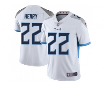 Youth Nike Tennessee Titans #22 Derrick Henry White Stitched NFL Vapor Untouchable Limited Jersey