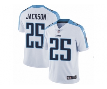 Youth Nike Tennessee Titans #25 Adoree' Jackson Vapor Untouchable Limited White NFL Jersey