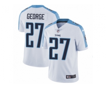 Youth Nike Tennessee Titans #27 Eddie George Vapor Untouchable Limited White NFL Jersey