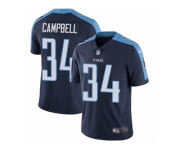 Youth Nike Tennessee Titans #34 Earl Campbell Vapor Untouchable Limited Navy Blue Alternate NFL Jersey