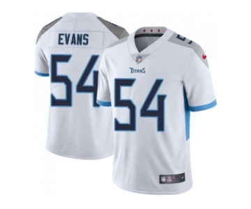 Youth Nike Tennessee Titans #54 Rashaan Evans White Stitched NFL Vapor Untouchable Limited Jersey