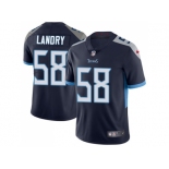 Youth Nike Tennessee Titans #58 Harold Landry Navy Blue Alternate Stitched NFL Vapor Untouchable Limited Jersey