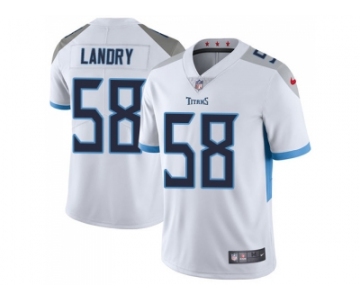 Youth Nike Tennessee Titans #58 Harold Landry White Stitched NFL Vapor Untouchable Limited Jersey