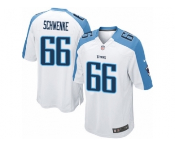 Youth Nike Tennessee Titans #66 Brian Schwenke Game White NFL Jersey