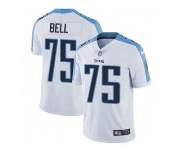 Youth Nike Tennessee Titans #75 Byron Bell Vapor Untouchable Limited White NFL Jersey