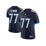 Youth Nike Tennessee Titans #77 Taylor Lewan Navy Blue Alternate Stitched NFL Vapor Untouchable Limited Jersey