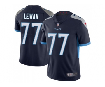 Youth Nike Tennessee Titans #77 Taylor Lewan Navy Blue Alternate Stitched NFL Vapor Untouchable Limited Jersey