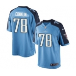 Youth Nike Tennessee Titans #78 Jack Conklin Limited Light Blue Team Color NFL Jersey