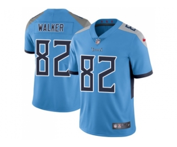 Youth Nike Tennessee Titans #82 Delanie Walker Light Blue Team Color Stitched NFL Vapor Untouchable Limited Jersey