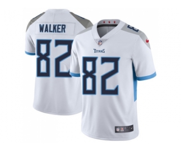 Youth Nike Tennessee Titans #82 Delanie Walker White Stitched NFL Vapor Untouchable Limited Jersey