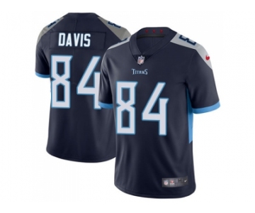 Youth Nike Tennessee Titans #84 Corey Davis Navy Blue Alternate Stitched NFL Vapor Untouchable Limited Jersey