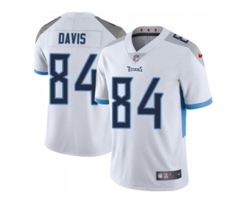 Youth Nike Tennessee Titans #84 Corey Davis White Stitched NFL Vapor Untouchable Limited Jersey