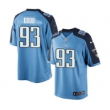 Youth Nike Tennessee Titans #93 Kevin Dodd Limited Light Blue Team Color NFL Jersey