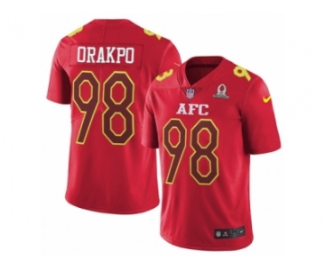 Youth Nike Tennessee Titans #98 Brian Orakpo Limited Red 2017 Pro Bowl NFL Jersey