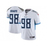 Youth Nike Tennessee Titans #98 Brian Orakpo White Stitched NFL Vapor Untouchable Limited Jersey