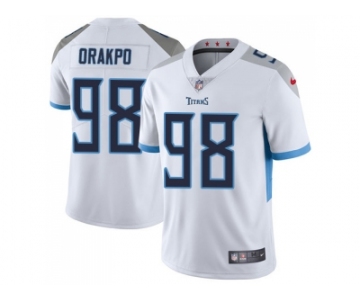 Youth Nike Tennessee Titans #98 Brian Orakpo White Stitched NFL Vapor Untouchable Limited Jersey