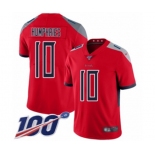 Youth Tennessee Titans #10 Adam Humphries Limited Red Inverted Legend 100th Season Football Jersey