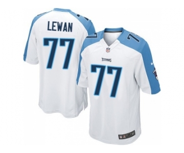 Youth Tennessee Titans #77 Taylor Lewan White NFL Jersey