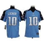 nike youth nfl jerseys tennessee titans #10 jake locker blue[nike]