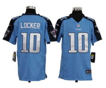 nike youth nfl jerseys tennessee titans #10 jake locker blue[nike]