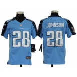 nike youth nfl jerseys tennessee titans #28 johnson blue[nike]