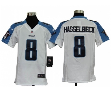 nike youth nfl jerseys tennessee titans #8 hasselbeck white[nike]