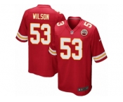 Men Nike Kansas City Chiefs #53 Ramik Wilson Game Red Team Color NFL Jersey