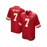 Men Nike Kansas City Chiefs #7 Harrison Butker Game Red Team Color NFL Jersey