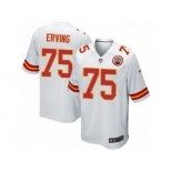 Men Nike Kansas City Chiefs #75 Cameron Erving Game White NFL Jersey