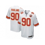 Men Nike Kansas City Chiefs #90 Reggie Ragland Game White NFL Jersey