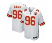 Men Nike Kansas City Chiefs #96 Bennie Logan Game White NFL Jersey