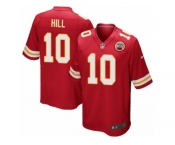 Men's Nike Kansas City Chiefs #10 Tyreek Hill Game Red Team Color NFL Jersey