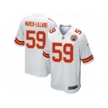 Men's Nike Kansas City Chiefs #59 Justin March-Lillard Game White NFL Jersey