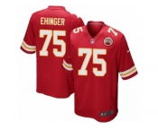 Men's Nike Kansas City Chiefs #75 Parker Ehinger Game Red Team Color NFL Jersey