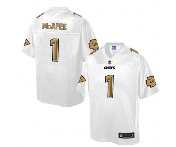 nike nfl jerseys kansas city chiefs #1 mcafee Pro Line White[game][mcafee]