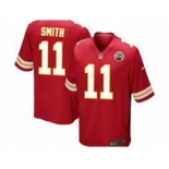 nike nfl jerseys kansas city chiefs #11 smith red[game]