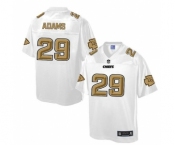 nike nfl jerseys kansas city chiefs #29 adams Pro Line White[game][adams]