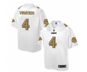 nike nfl jerseys kansas city chiefs #4 vinatieri Pro Line White[game]