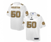 nike nfl jerseys kansas city chiefs #50 houston Pro Line White[game][houston]