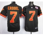 nike nfl jerseys kansas city chiefs #7 cassel black[game]