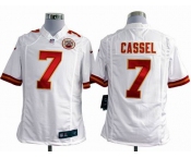 nike nfl jerseys kansas city chiefs #7 cassel white[game]