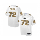 nike nfl jerseys kansas city chiefs #72 fisher Pro Line White[game]