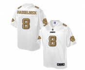 nike nfl jerseys kansas city chiefs #8 hasselbeck Pro Line White[game]