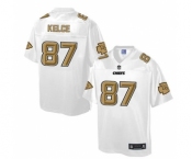 nike nfl jerseys kansas city chiefs #87 kelce Pro Line White[game]